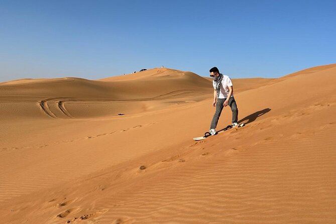 Premium Camp Red Dune Desert Safari Camel Ride and Sandboarding - Location and Directions