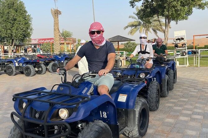 Premium Desert Excursion 1 Hour Quad Bike Camel Ride BBQ Dinner - Overview of Premium Desert Excursion
