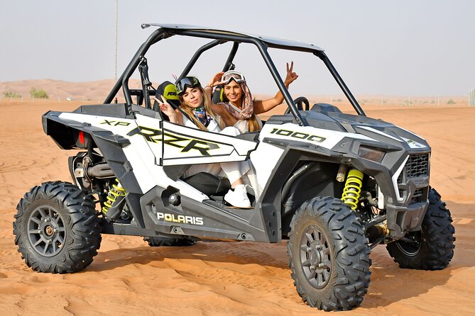 Premium Desert Excursion With Dune Buggy Camel Ride & BBQ Dinner - Experience the Exhilaration of Dune Bashing
