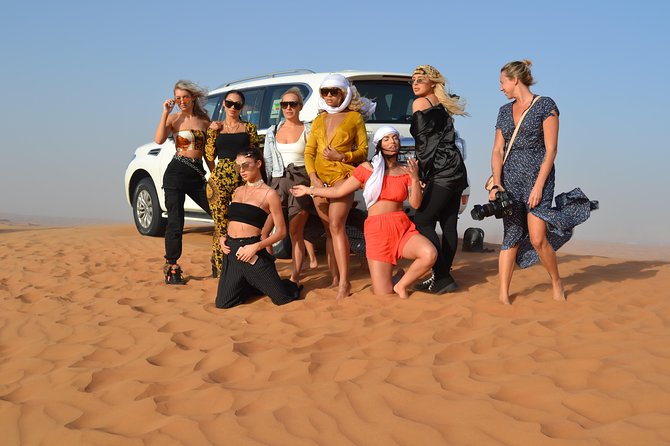 Premium Desert Safari, 6 People Private Vehicle - Gourmet Buffet Dinner