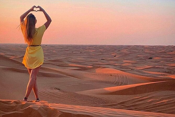 Premium Desert Safari With BBQ Dinner Service on the Table - Delicious Snacks and Coffee Break With Scenic Views