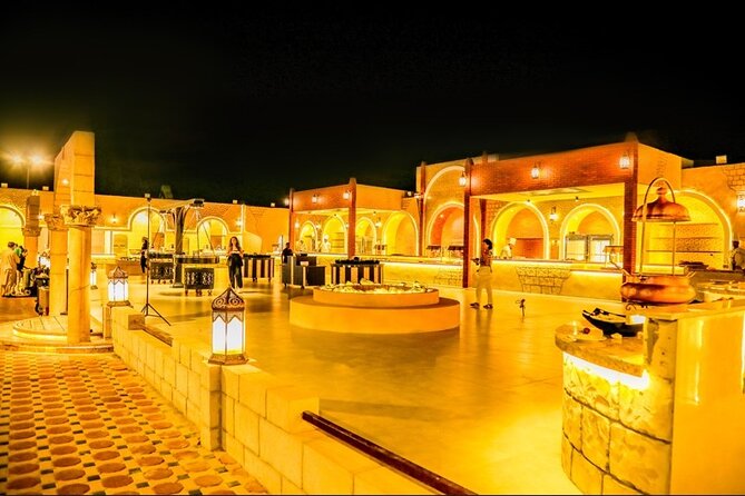 Premium Desert Safari With Live BBQ Dinner and Camel Ride Tour - Unlimited Refreshments