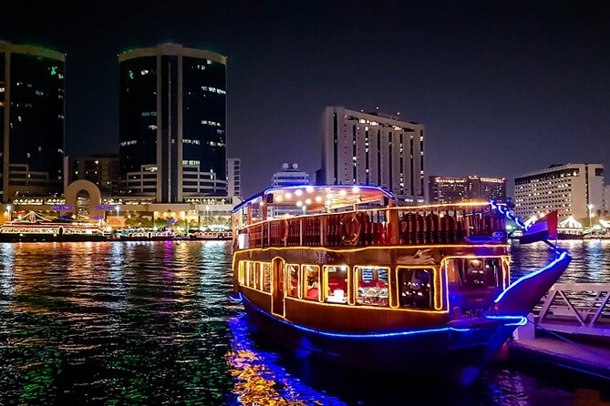 Premium Dhow Cruise Dubai Creek With Dinner &Pick up & Drop off - Background