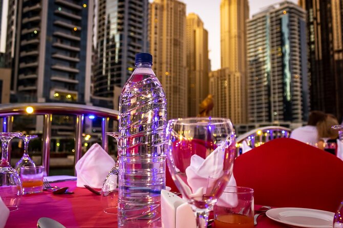 Premium Dhow Cruise in Dubai Marina With Dinner and Pick up - International Buffet