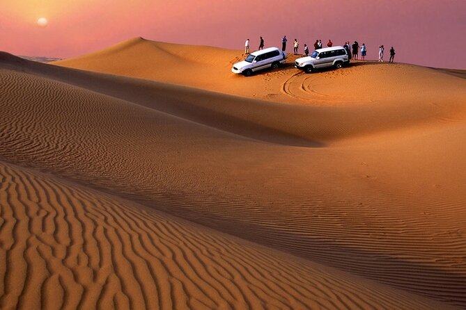 Premium Evening Dessert Safari With BBQ Dinner & Camel Ride - Round-trip Transportation