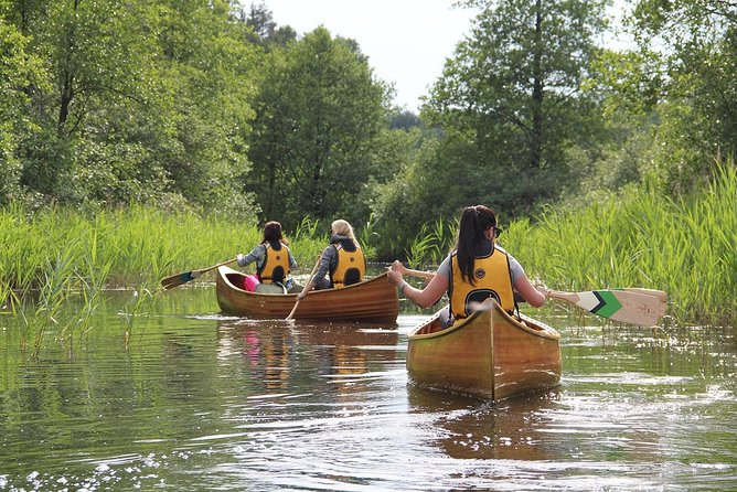 Premium Guided Canoe Tour in Lake Plateliai Handcrafted Inventory and Picnic Set - Tour Description