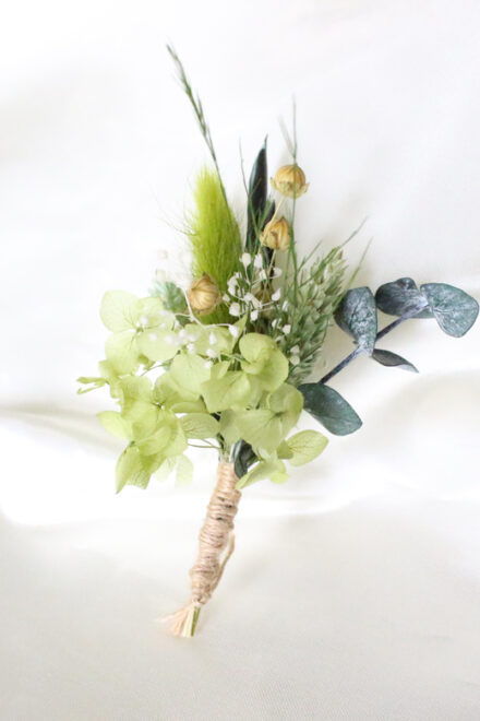 Preserved Flower Bouquet & Buttonholes Workshop - Workshop Highlights