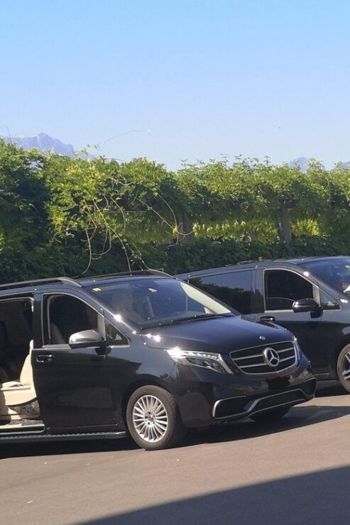 Privat Airport Transfer to Lucerne - New Mercedes V Class - Luxury Vehicle Details