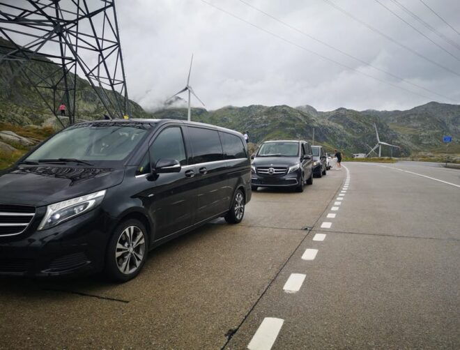 Privat Airport Transfer to Lucerne - New Mercedes V Class - Driver Expertise
