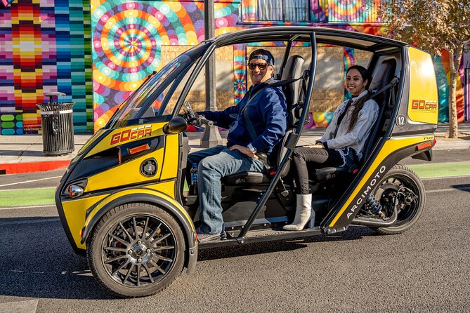 Private 1-Hour Downtown Las Vegas Tour in a Talking GoCar - Tour Highlights