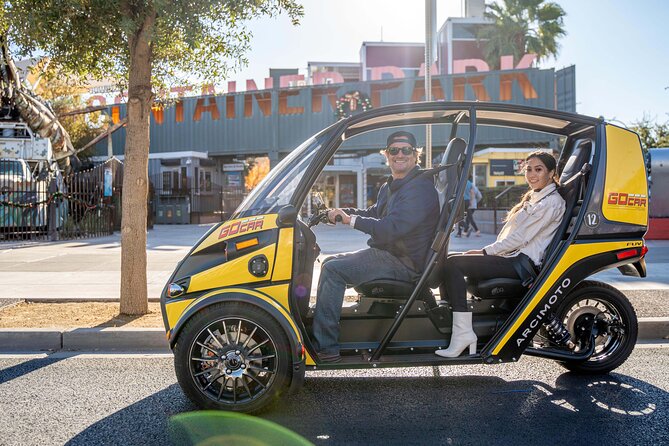 Private 1-Hour Downtown Las Vegas Tour in a Talking GoCar - Common Questions