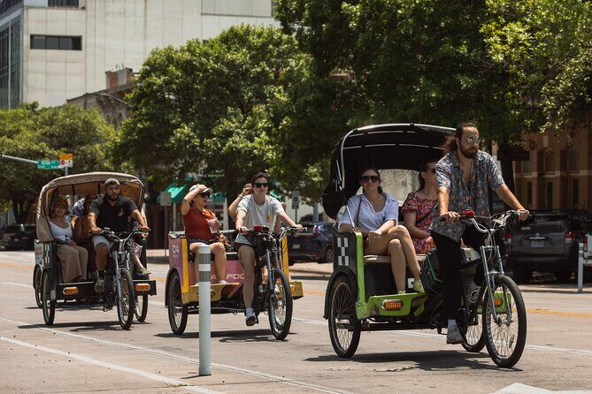 Private 1 Hour Pedicab City Tour of Austin - Final note