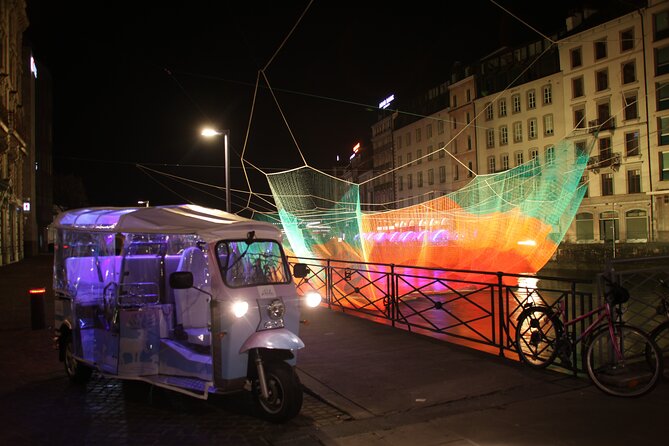 Private 2 Hour TukTuk Tour in Geneva Lux Festival - Light Art Discoveries