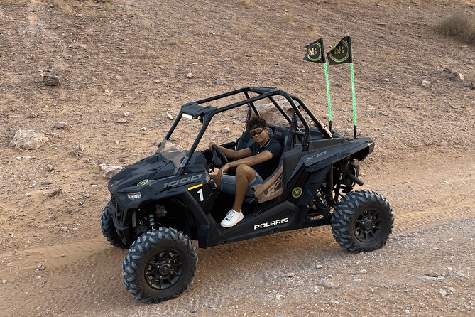 Private 2-Seat Buggy Adventure on Dubais Red Dunes - Polaris RZR 1000 XP Sport 2 Seater