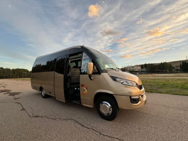 Private 24-seat Coach Transfer: From Bari Airport to Matera - Description