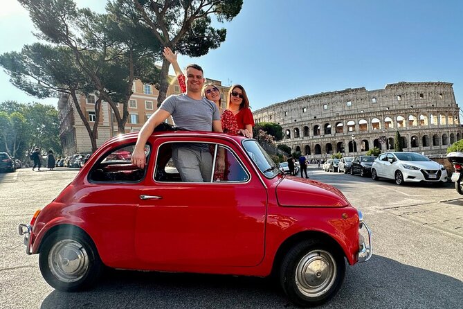 Private: 3 Hours Panoramic Tour of Rome Aboard a Vintage Fiat 500 - Reviews