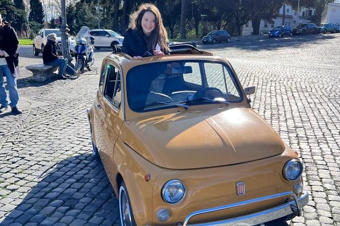 Private: 3 Hours Panoramic Tour of Rome Aboard a Vintage Fiat 500 - Frequently Asked Questions