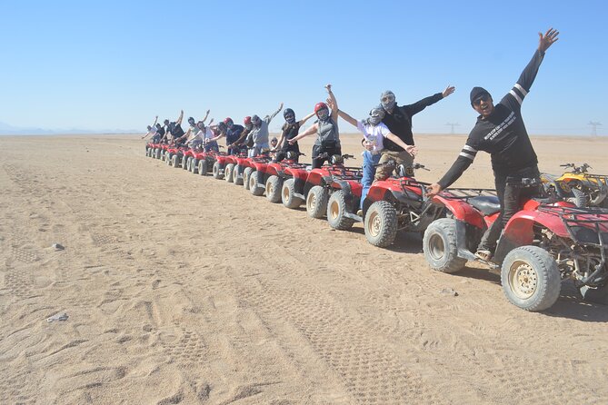 Private 3-Hours Quad Bike Safari Tour & Camel Ride From Hurghada - Booking Information
