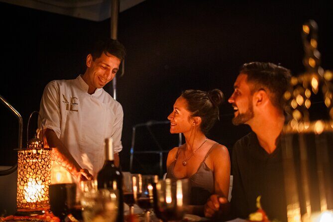 Private 3 hours Romantic Tulum Dinner in 51" Leopard - Good To Know