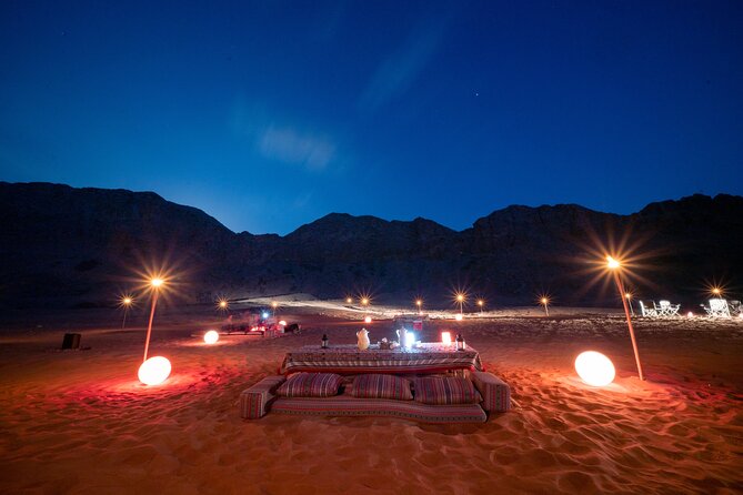 Private 4x4 Mleiha Desert Overnight Camping, Stargazing With BBQ Dinner - Inclusions and Logistics