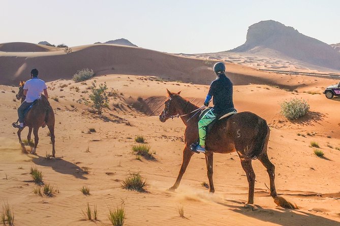 Private 4x4 Mleiha Desert Safari Horse Riding With Museum Visit - Tour Overview and Activities