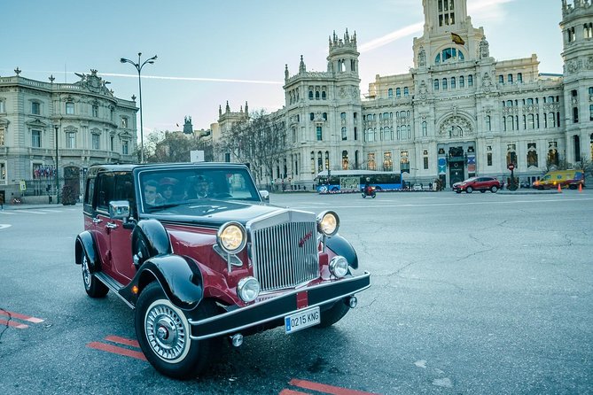 Private 90-Minute Highlights Tour by Classic Car, Madrid - Learn About the Citys History and Culture