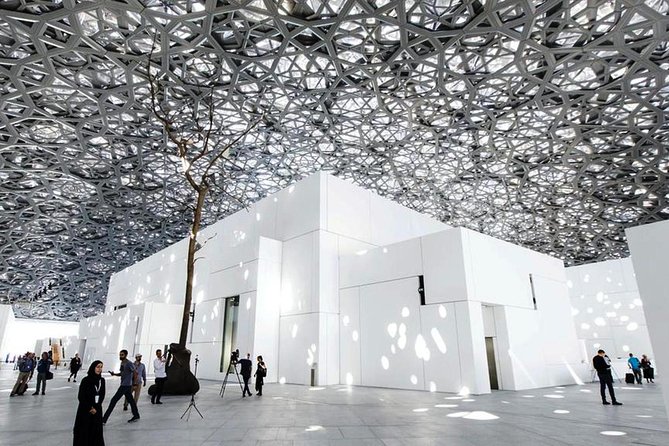 Private Abu Dhabi Highlights With Louvre Museum & Grand Mosque With 5* Lunch - Cancellation Policy