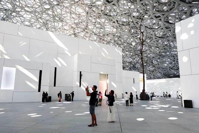 Private Abu Dhabi Highlights With Louvre Museum & Grand Mosque With 5* Lunch - Explore Louvre Abu Dhabi