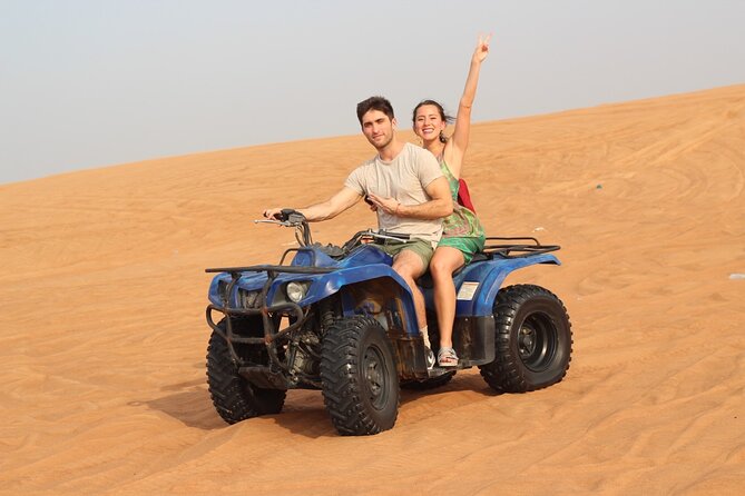 Private Afternoon Desert Safari With Quad Bike, Camel Ride and Sandboarding - Questions and Support