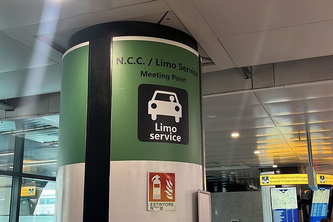 Private Airport Transfer (Fiumicino Airport to Rome Hotel) - Service Details