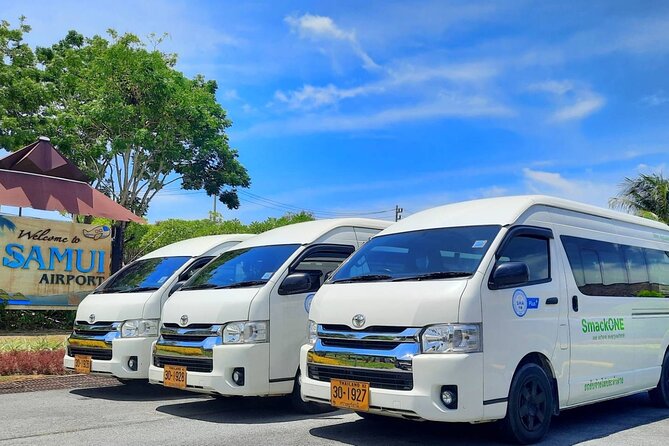 Private Airport Transfer in Koh Samui Minivan 10 PAX - Cancellation Policy