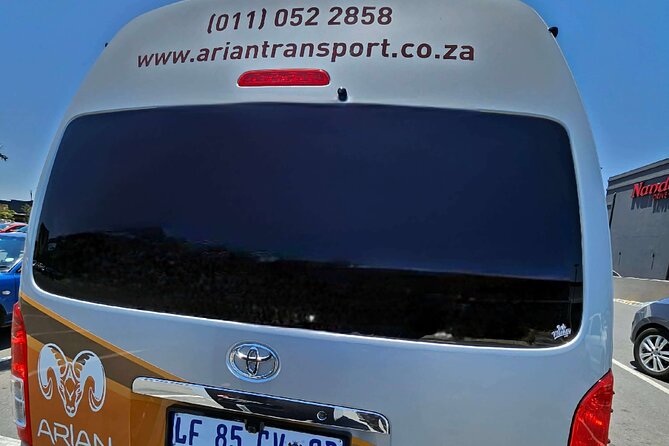 Private Airport Transfer in Sun City/Pilanesburg to Johannesburg - Booking and Logistics