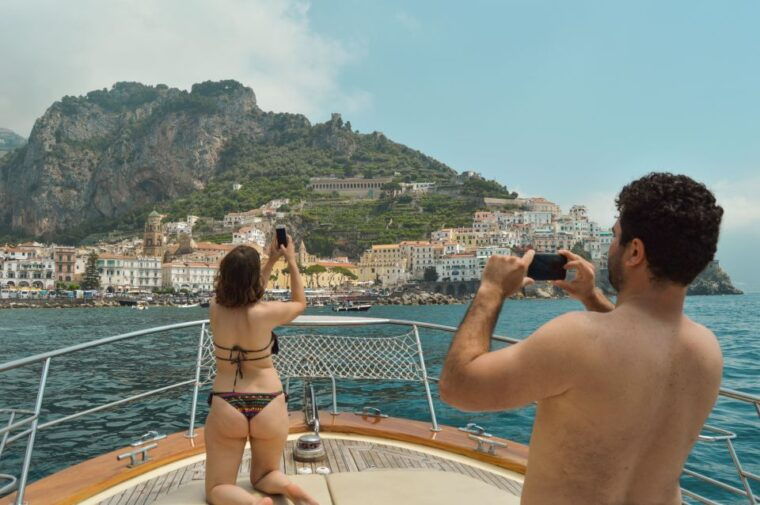 Private Amalfi Coast Boat Tour From Sorrento - Onboard Comfort and Extras