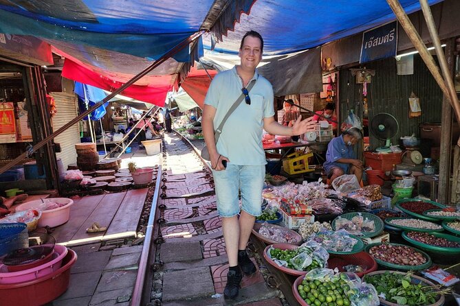 Private Amphawa Floating Market and Maeklong Railway Market Fireflies Day Tour - Tips for a Memorable Experience