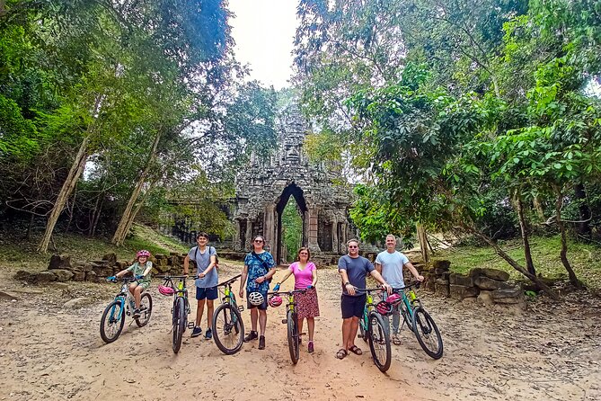 Private Angkor Sunrise Bike Tour Supported By Minivan - Inclusions & Exclusions