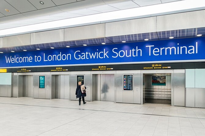 Private Arrival or Departure Transfer: London Gatwick Airport to Central London - Drop-off and Pickup Information