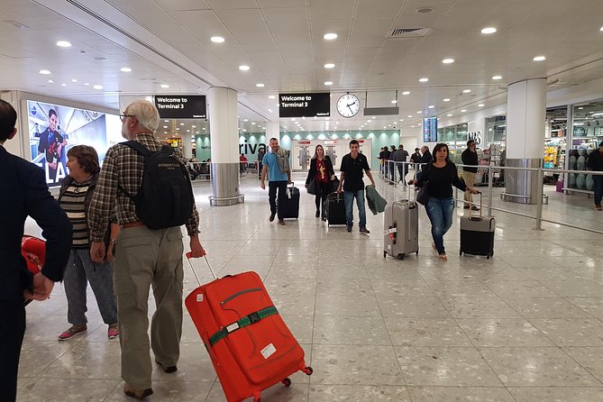Private Arrival Transfer From Heathrow Airport to London - Drop-off and Pickup Details