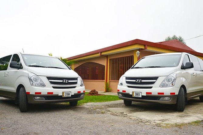 Private Arrival Transfer: San Jose Airport to Arenal Volcano or La Fortuna Town - Service Details