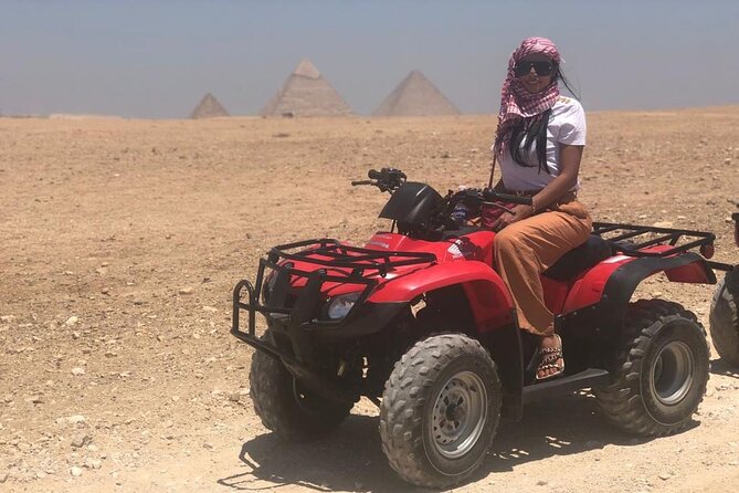 Private ATV Quad Bike Activity Through the Beauty of Giza Desert - Activity Overview