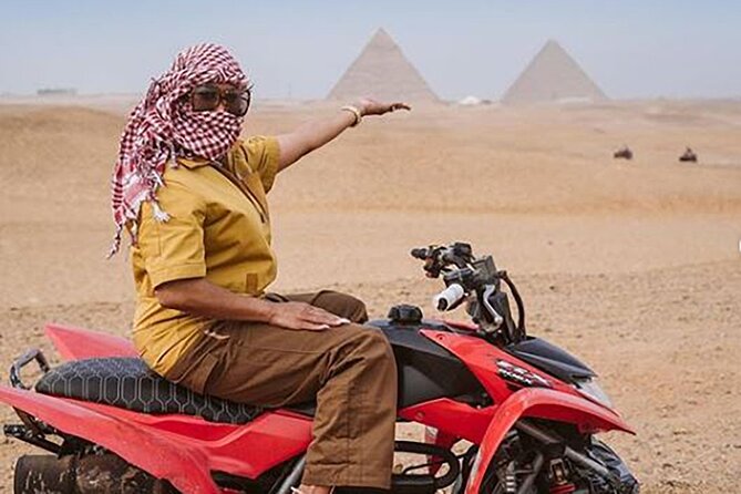 PRIVATE ATV Quad Bike Tour at Pyramids of Giza With Lunch - Pricing Information