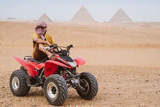 PRIVATE ATV Quad Bike Tour at Pyramids of Giza With Lunch - Booking and Cancellation Policy