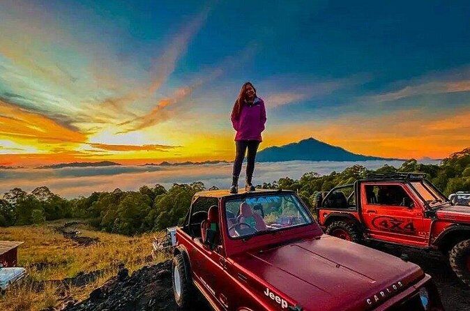 Private Bali Jeep Tour Volcano Batur Sunrise,Blacklava,Black Sand - FAQ