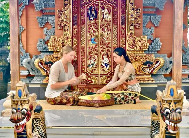 Private Balinese Culture Experience: Canang Making & Temple - Good To Know