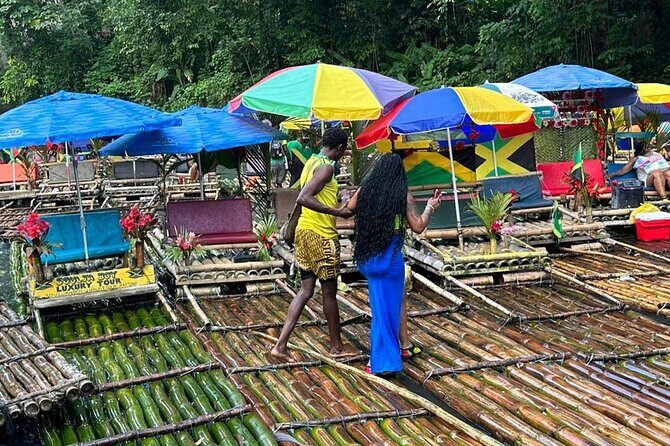 Private Bambo Raftin,Catamaran&Rick"sCafe Combo w/Lunch Fr. Mobay - Good To Know