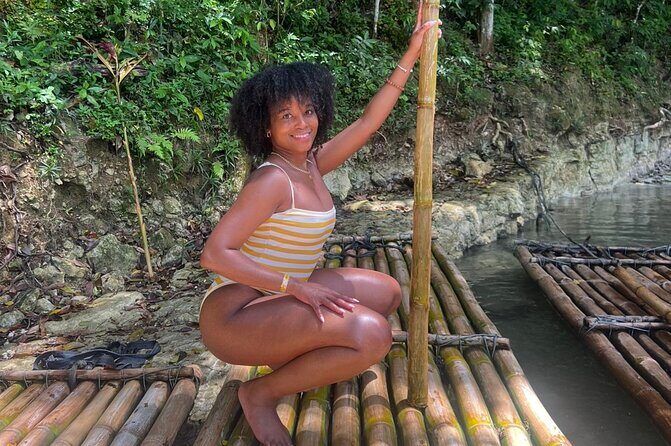 Private Bamboo Rafting Activity in Jamaica - A Peaceful Escape in Montego Bay
