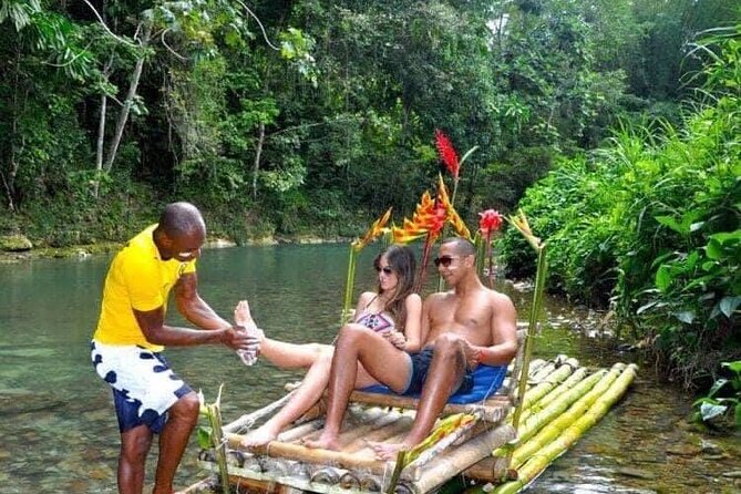 Private Bamboo Rafting and Limestone Foot Massage in Montego Bay - Experience Description