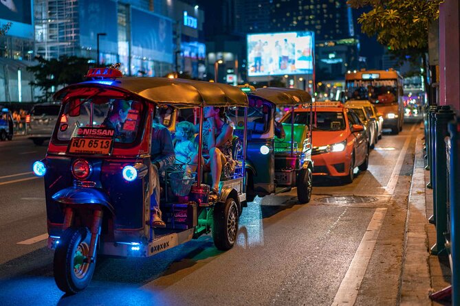 Private Bangkok Night City Tour by Tuk-Tuk With Thai Food - Cancellation Policy