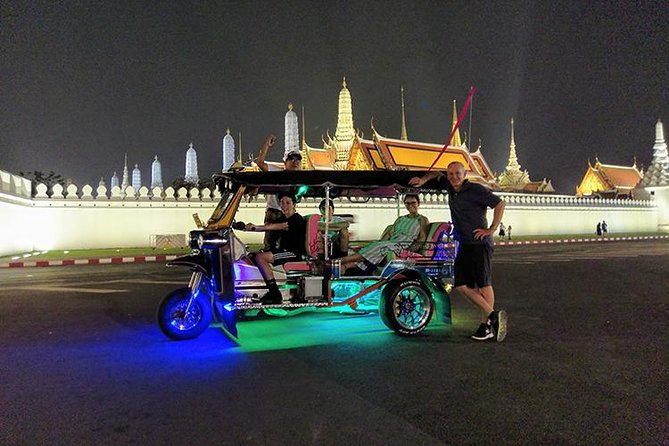 Private Bangkok Tuk Tuk Sunset Long-tail Night Lights - Inclusions and Amenities