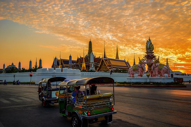 Private Bangkok Tuk Tuk Sunset Long-tail Night Lights - Meeting and Pickup Information