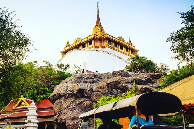 Private Bangkok Tuk Tuk Sunset Long-tail Night Lights - Itinerary Overview